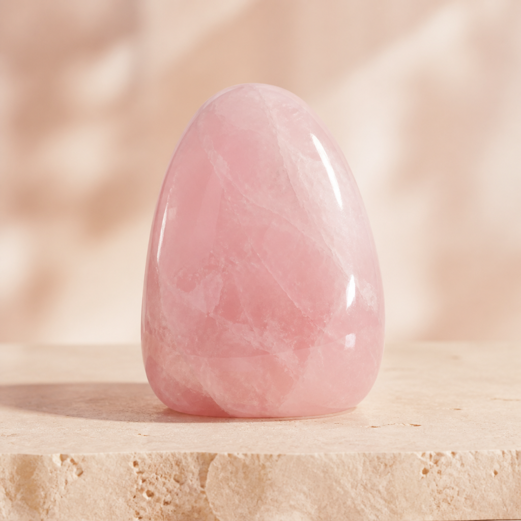Natural Rose Quartz Love Crystal product image