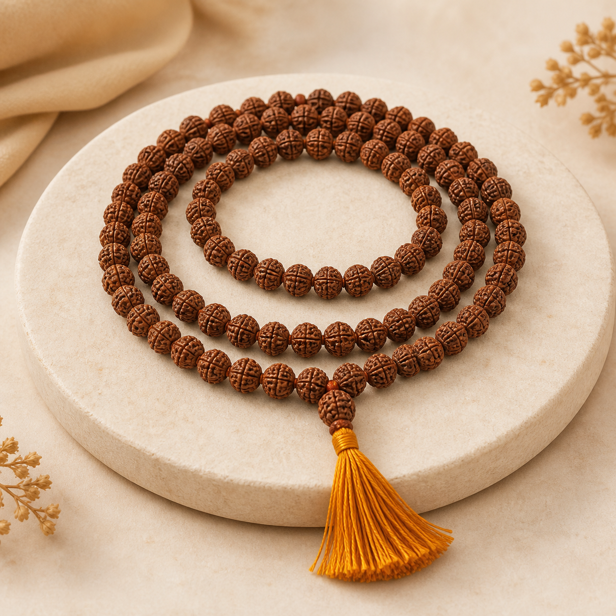 Original Rudraksha Mala – 108 Beads Original Rudraksha Mala – 108 Beads product image